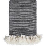 Kapri Light Beige/Black Throw - Becki Owens x Livabliss