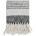 Prolo Light Beige/Black Throw - Becki Owens x Livabliss