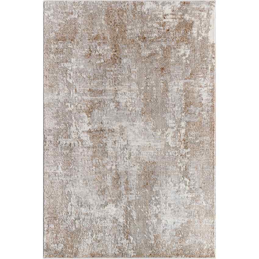 AAAB9587-537-1 Karsten Modern Dark Brown/Light Gray Area Rug - Image 1