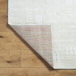Keyauna Modern Ivory/Off-White Area Rug - Image 4