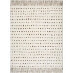 Haily Modern Ivory/Brown Area Rug - Image 2