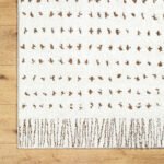 Haily Modern Ivory/Brown Area Rug - Image 5