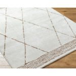 Gaetano Modern Ivory/Brown Area Rug - Image 6