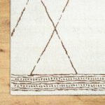Gaetano Modern Ivory/Brown Area Rug - Image 3