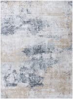 Parks Modern Charcoal/Amber Area Rug - Image 7