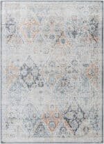 Emilly Traditional Amber Area Rug