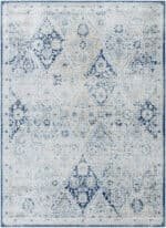Emilly Traditional Blue Area Rug - Image 7