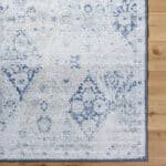 Emilly Traditional Blue Area Rug - Image 4
