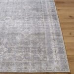 Fisher Traditional Black Washable Area Rug - Image 5