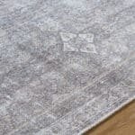 Fisher Traditional Black Washable Area Rug - Image 7