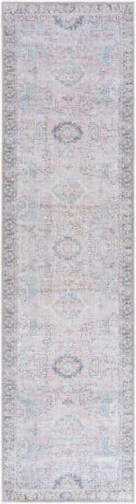 Kearstin Traditional Tan Washable Area Rug - Image 8