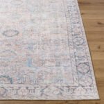 Kearstin Traditional Tan Washable Area Rug - Image 3