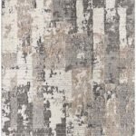 Lizette Modern Brown Area Rug