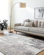 Lizette Modern Brown Area Rug - Image 3