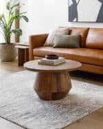 Lizette Modern Brown Area Rug - Image 2