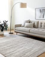 Letica Modern Dark Brown Area Rug - Image 2