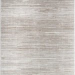 Letica Modern Dark Brown Area Rug