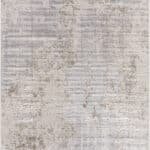 Rollie Modern Charcoal/Light Brown Area Rug