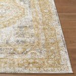 Elimelech Traditional Light Brown Area Rug - Image 6