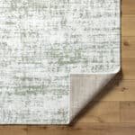 Sherod Modern Dark Green Area Rug - Image 4