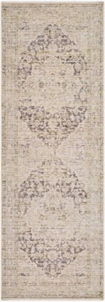 Sandrea Traditional Light Brown Area Rug - Image 4