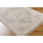 Sandrea Traditional Light Brown Area Rug - Image 3