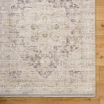 Sandrea Traditional Light Brown Area Rug - Image 6