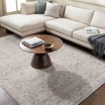 Beth Traditional Light Brown/Cream Area Rug - Image 2