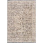 Jawad Traditional Light Brown/Light Slate Area Rug