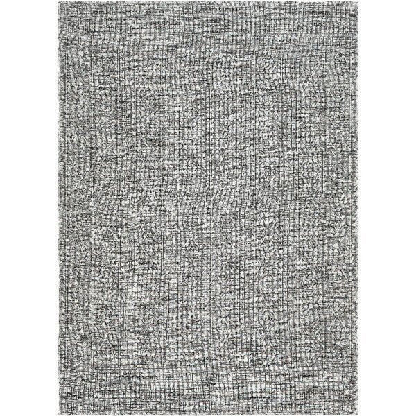 Benjaman Bohemian Black/Cream Area Rug