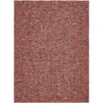 Benjaman Bohemian Burgundy Area Rug