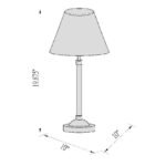 Cadi Modern Wood Table Lamp - Image 7