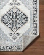 Daylan Traditional Black Area Rug - Image 7