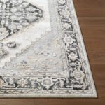 Daylan Traditional Black Area Rug - Image 4