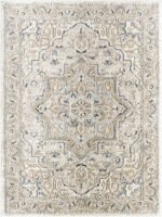 Ralphael Traditional Dark Brown Area Rug