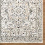 Ralphael Traditional Dark Brown Area Rug - Image 6
