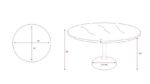 Amada Black Dining Table - Image 6