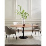 Surprise Wood/Black Dining Table