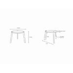 Ranald Brown/Black End Table - Image 2