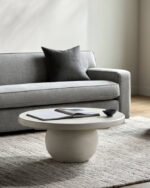Feige White/Brown Coffee Table - Image 2