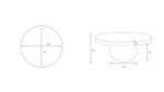 Feige White/Brown Coffee Table - Image 4