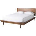 Raynell Brown Wood Bed