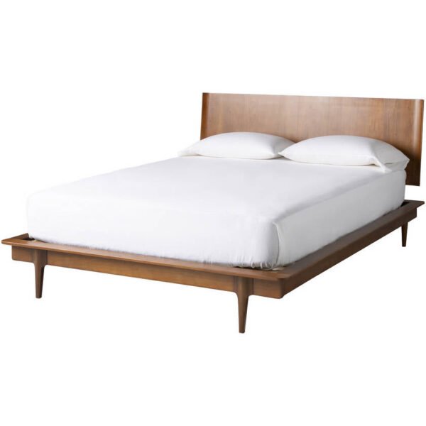 Raynell Brown Wood Bed
