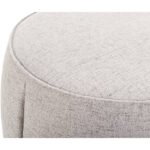 Shericka Light Gray Ottoman - Image 2