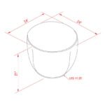 Shericka Light Beige Ottoman - Image 2