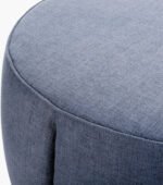 Chanae Medium Gray Ottoman - Image 2