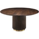 Allisa Dark Brown Dining Table