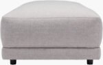 Daphanie Oatmeal Ottoman - Image 8