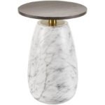 Chanelle Dark Brown End Table