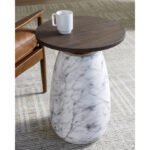 Chanelle Dark Brown End Table - Image 2